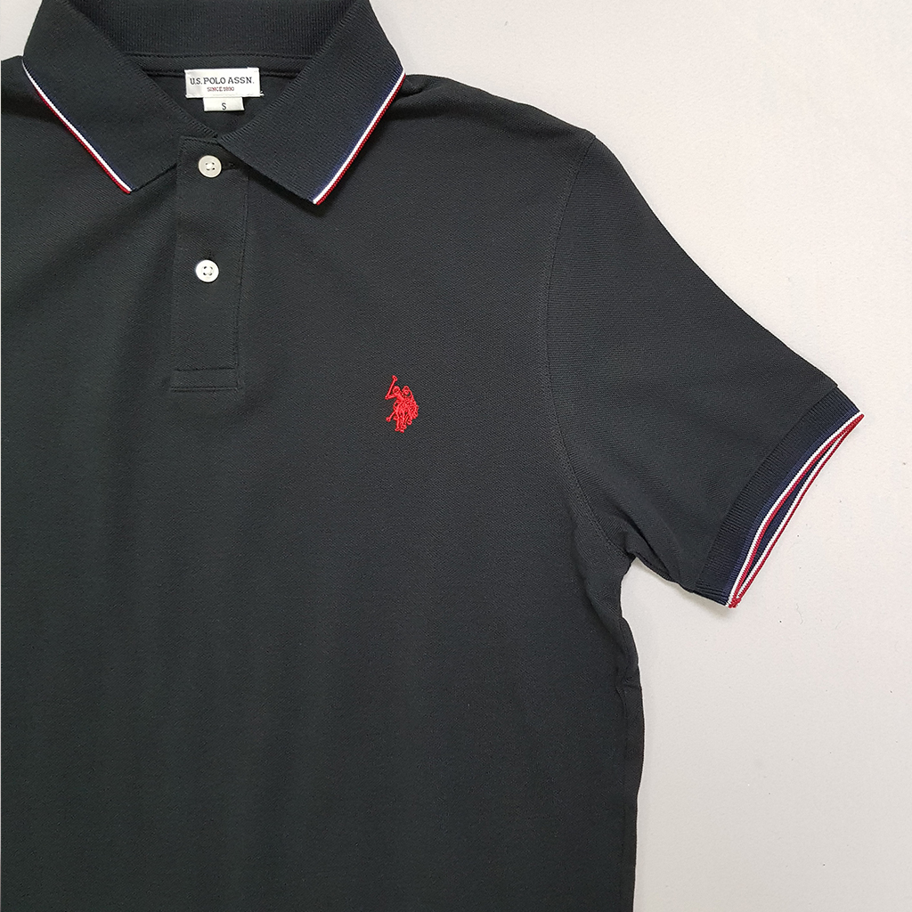 تی شرت یقه دار مردانه 30382 مارک US POLO ASSN
