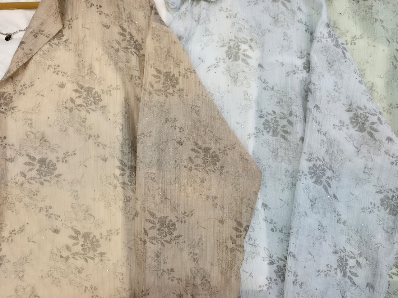 شومیز بلند نگین دار 2 تیکه مجلسی زنانه کد 419345