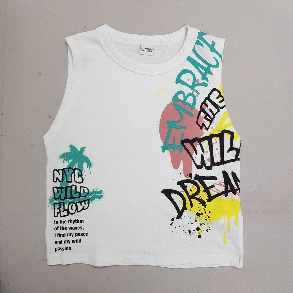 تاپ پسرانه 30514 سایز 5 تا 14 سال کد 4 مارک LC WAIKIKI