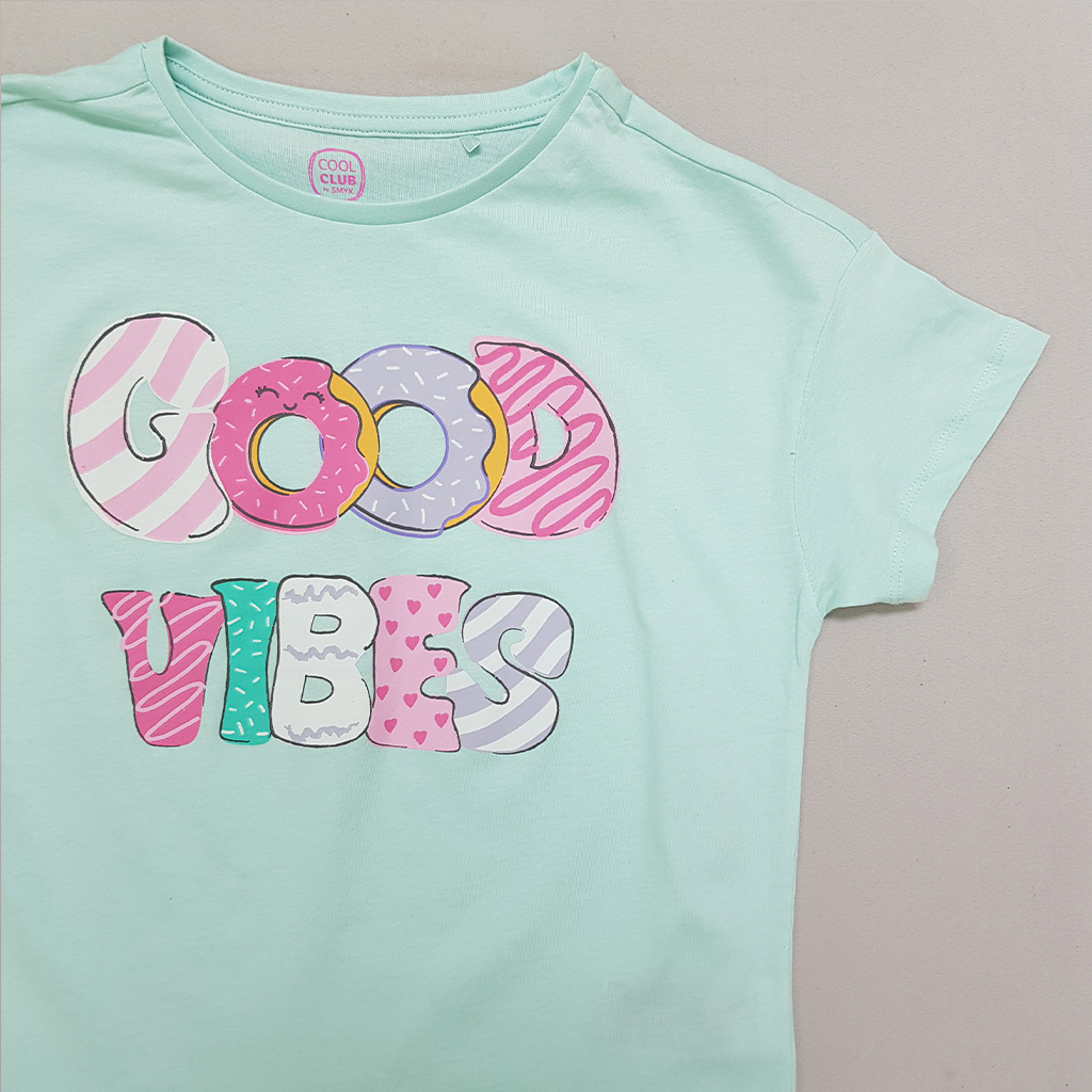 تی شرت دخترانه 30541 سایز 10 تا 15 سال مارک COOL CLUB   *