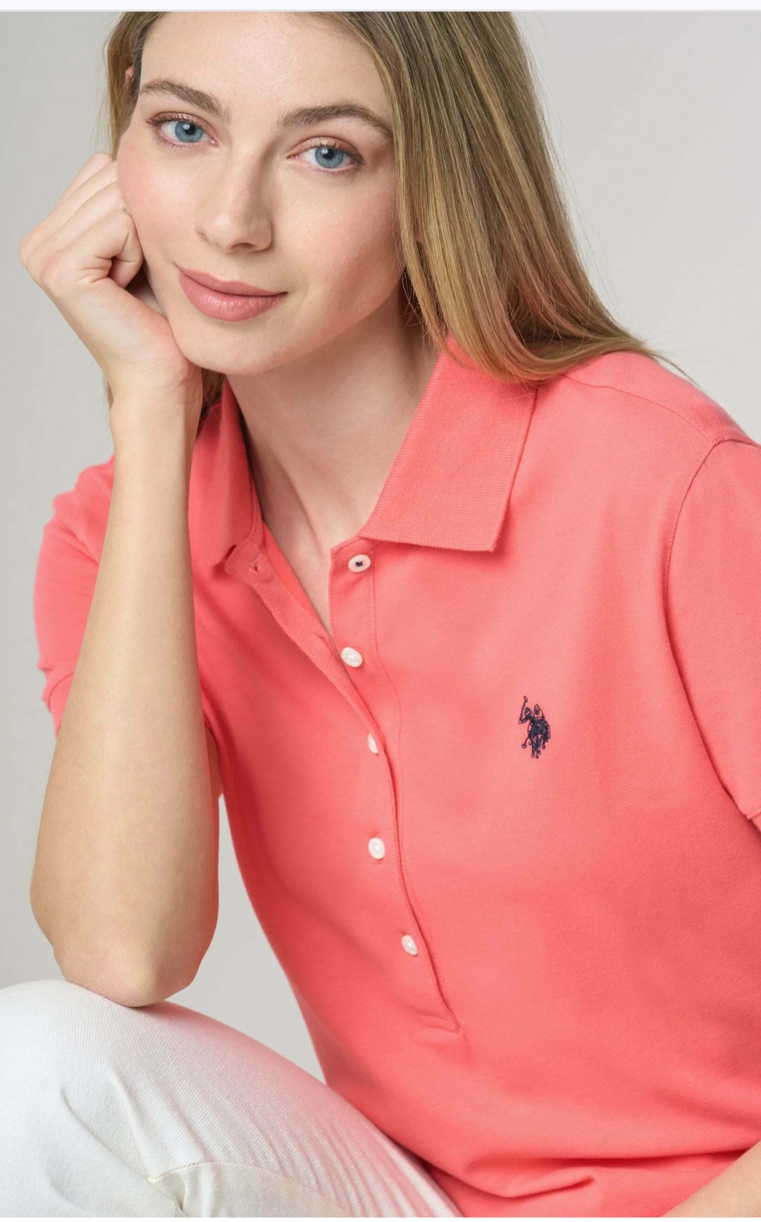 تی شرت زنانه 30383 مارک US POLO ASSN