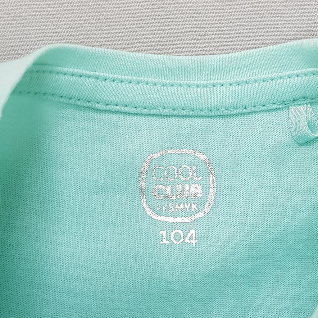 تی شرت دخترانه 30542 سایز 4 تا 8 سال کد 3 مارک COOL CLUB