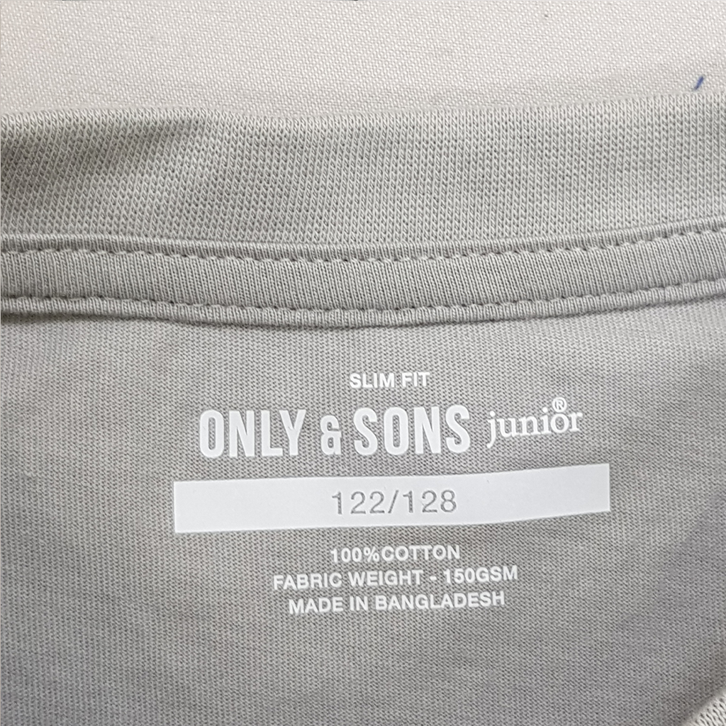تی شرت پسرانه 30553 سایز 5 تا 14 سال کد 1 مارک Only&Sons