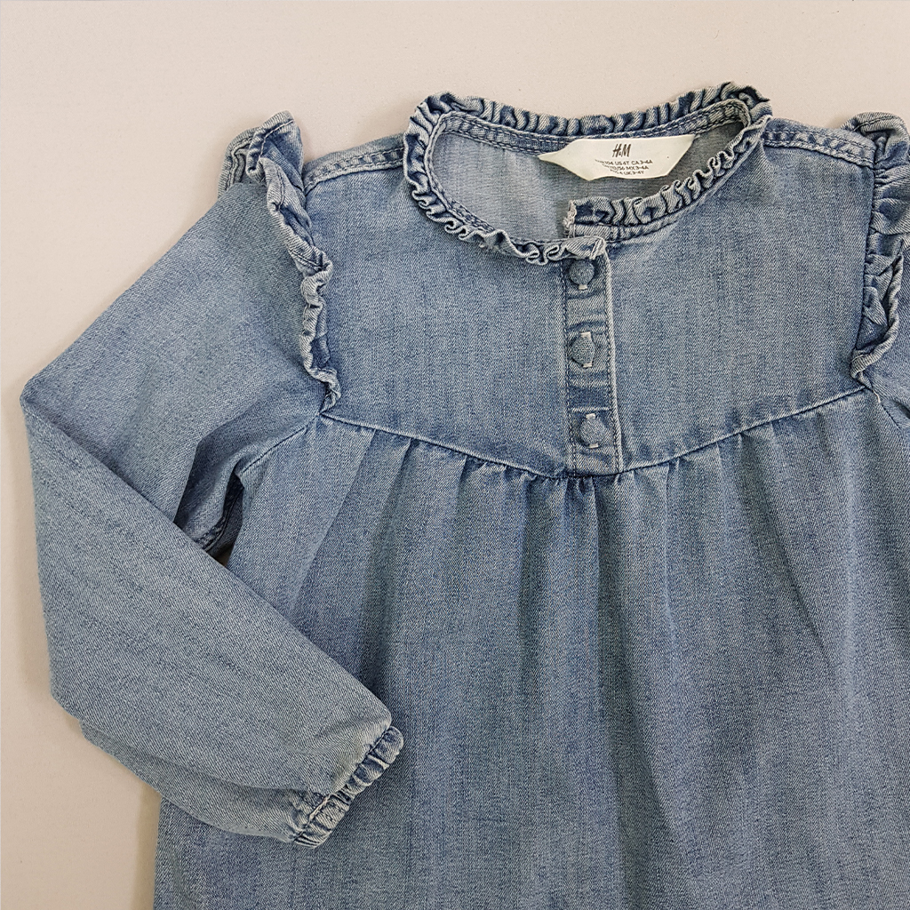 سارافون دخترانه 30889 سایز 3 تا 10 سال مارک H&M