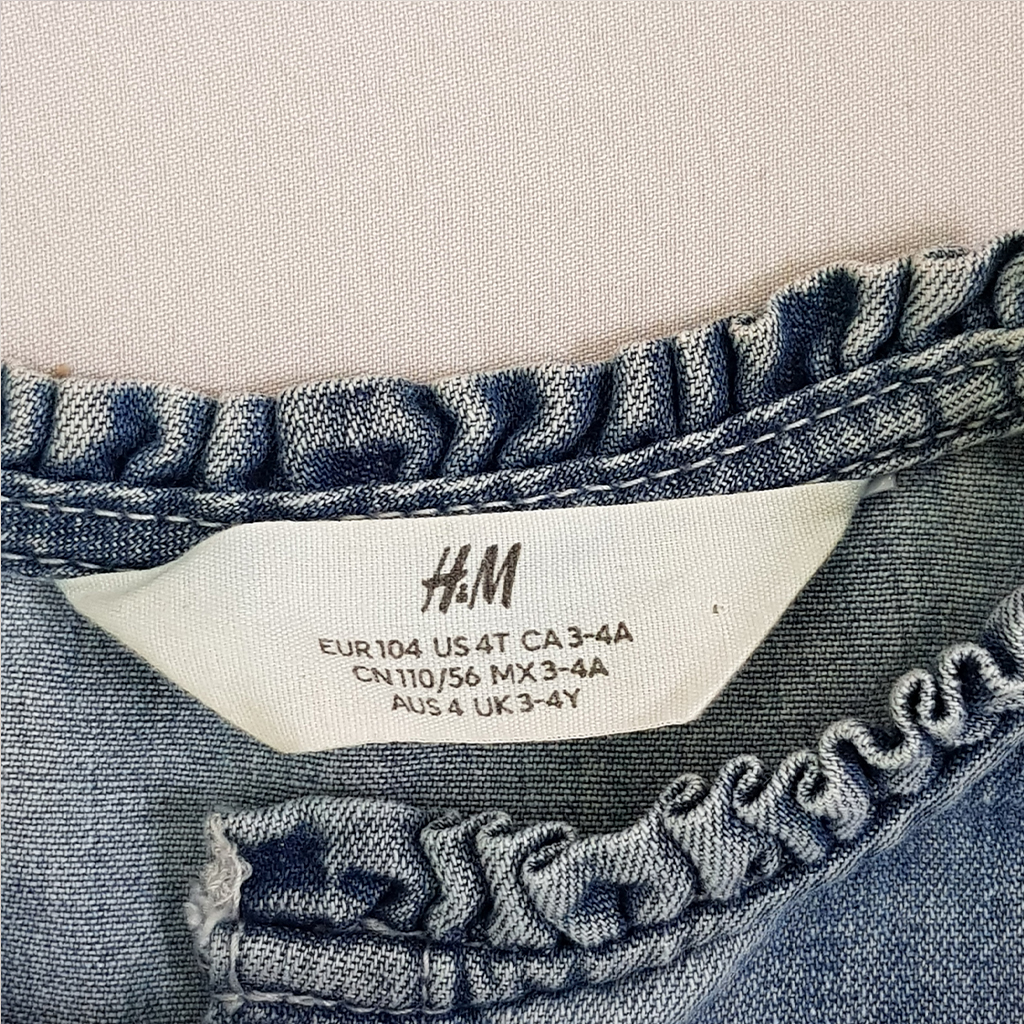 سارافون دخترانه 30889 سایز 3 تا 10 سال مارک H&M