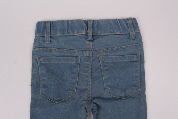 شلوار کشی  دخترانه طرح جینز 16308 سایز 1.5 تا 12 سال مارک DENIM