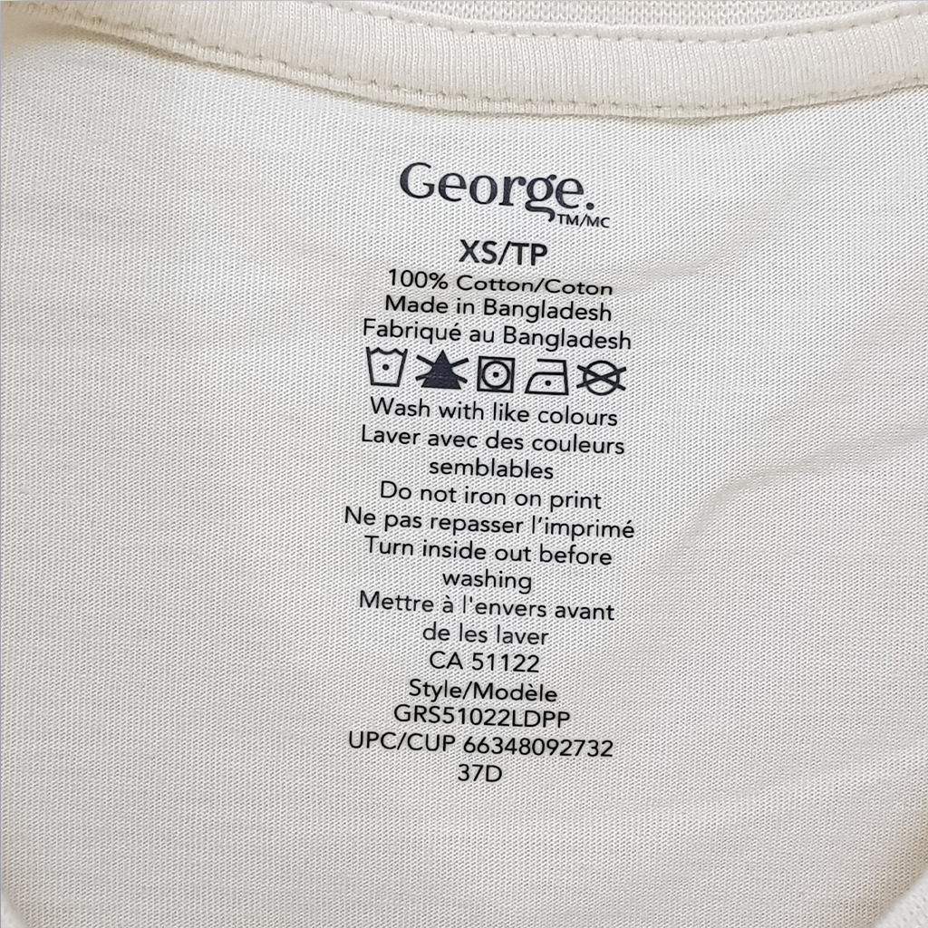تی شرت زنانه 30929 مارک George
