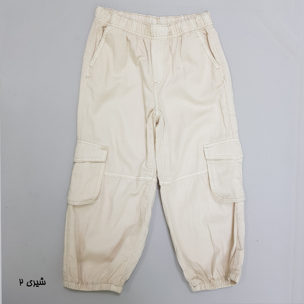 شلوار کتان 30895 سایز 1.5 تا 10 سال مارک H&M   *