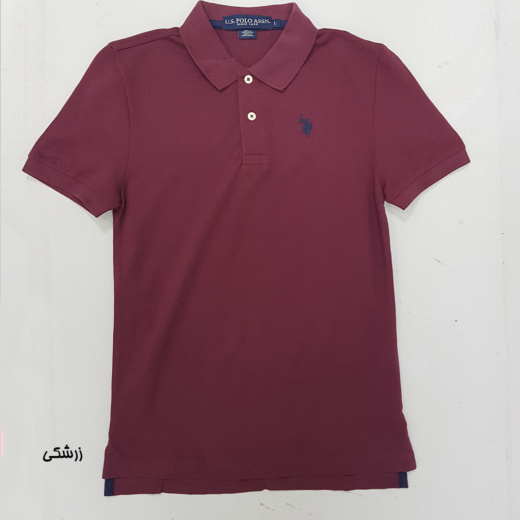 تی شرت یقه دار پسرانه 30847 سایز 4 تا 18 سال کد 2 مارک US POLO ASSN