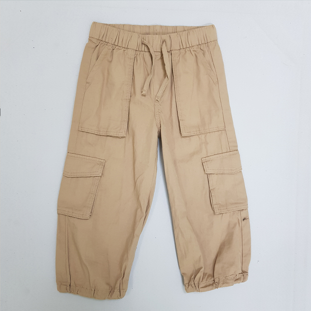 شلوار کتان دخترانه 30896 سایز 1.5 تا 10 سال کد 1 مارک H&M   *