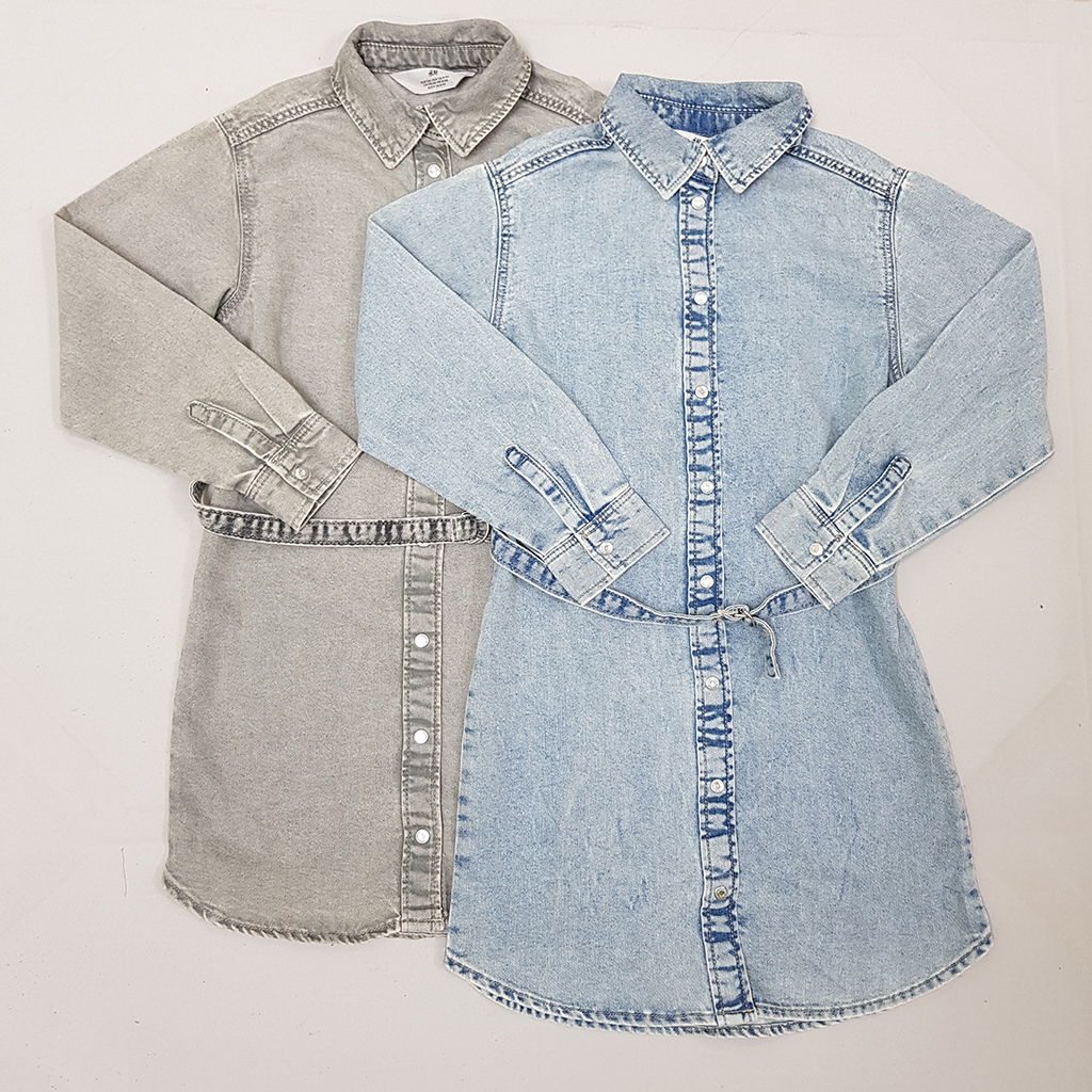 مانتو جینز دخترانه 30886 سایز 1.5 تا 9 سال مارک H&M