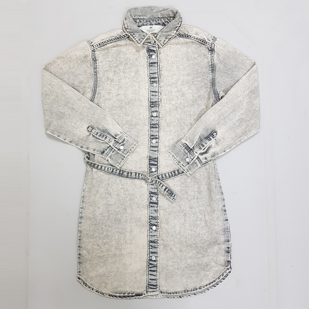 مانتو جینز دخترانه 30886 سایز 1.5 تا 9 سال مارک H&M