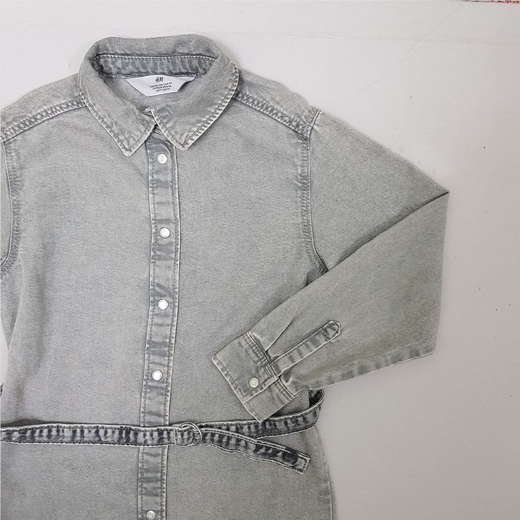 مانتو جینز دخترانه 30886 سایز 1.5 تا 9 سال مارک H&M