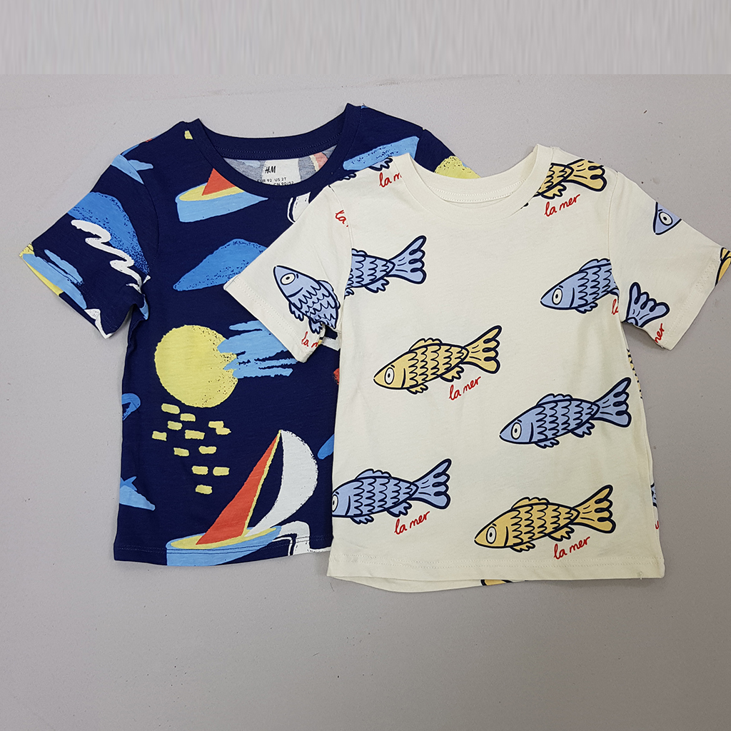 تی شرت بچگانه 30725 سایز 1.5 تا 12 سال مارک H&M   *