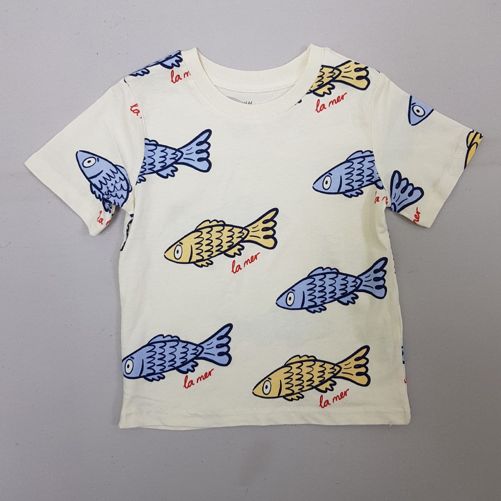 تی شرت بچگانه 30725 سایز 1.5 تا 12 سال مارک H&M   *