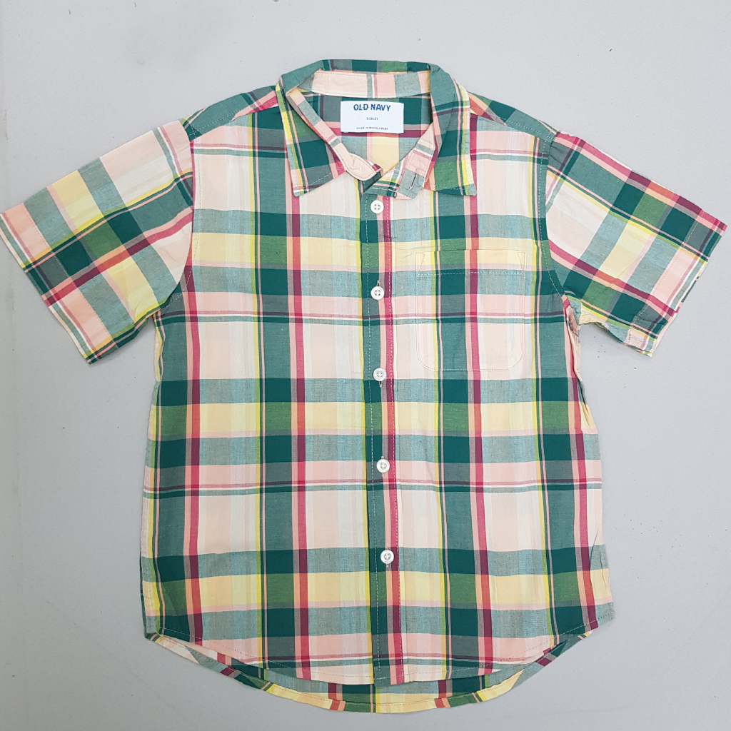 پیراهن پسرانه 31092 سایز 5 تا 16 سال مارک OLD NAVY