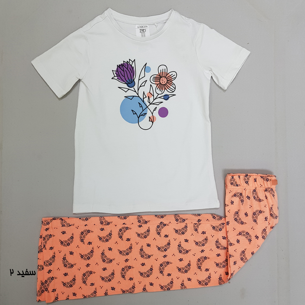 ست دخترانه 31017 سایز 1.5 تا 12 سال مارک L&D