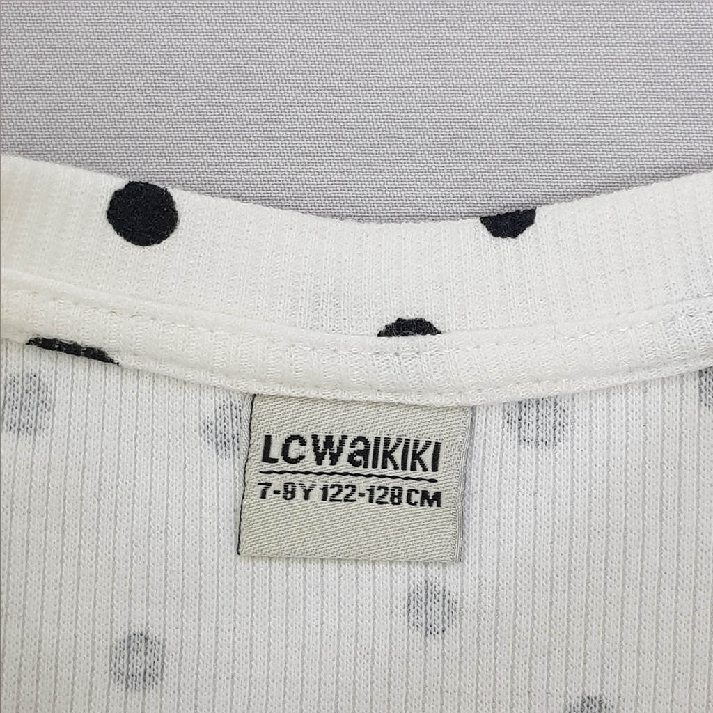 تی شرت دخترانه 30603 سایز 5 تا 14 سال مارک LC WAIKIKI   *