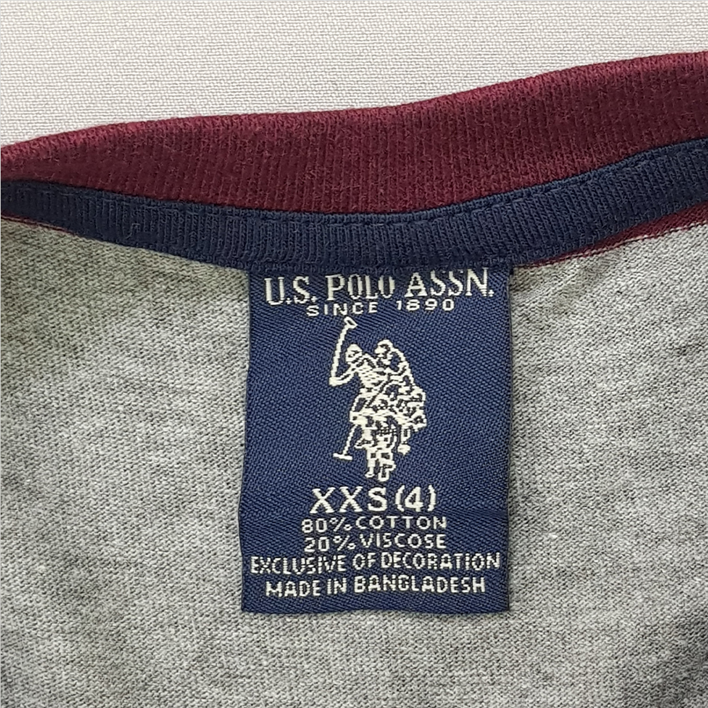 تی شرت پسرانه 31054 سایز 4 تا 18 سال مارک US POLO ASSN