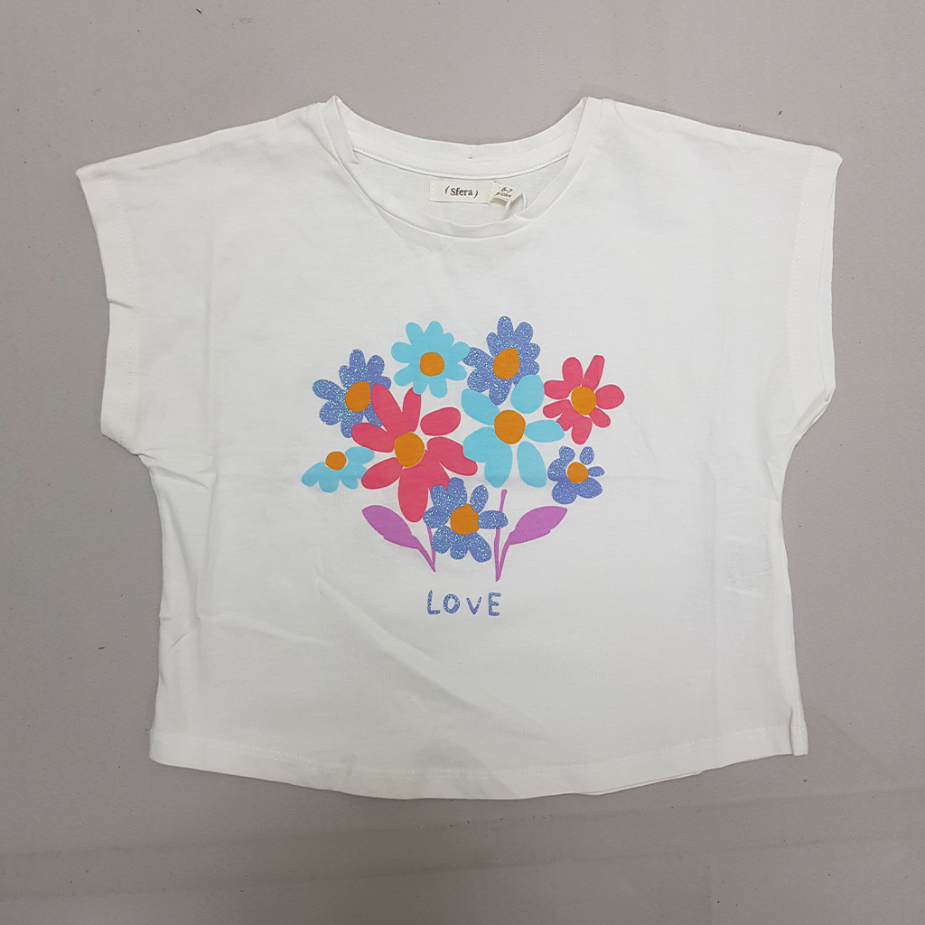 تاپ دخترانه 31023 سایز 12 ماه تا 14 سال کد 5 مارک Sfera   *