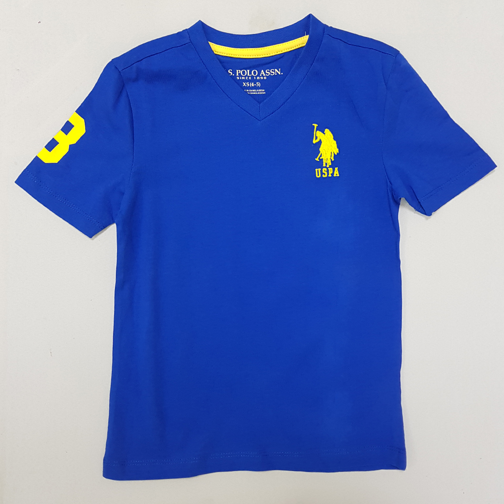 تی شرت پسرانه 31052 سایز 4 تا 18 سال مارک US POLO ASSN