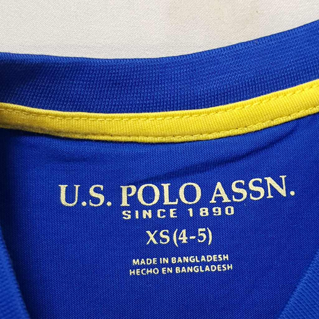 تی شرت پسرانه 31052 سایز 4 تا 18 سال مارک US POLO ASSN
