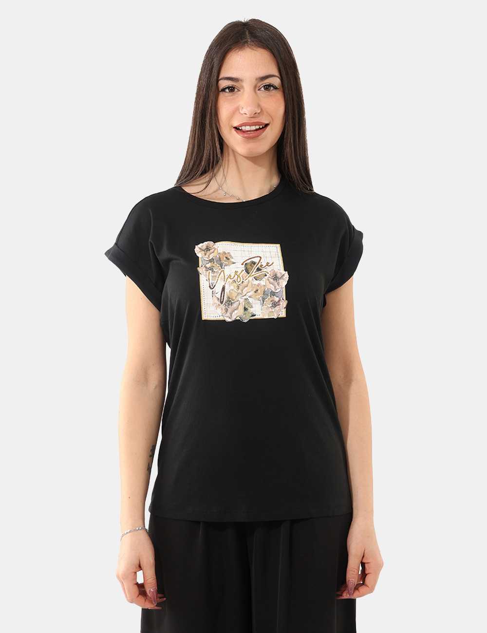 تی شرت زنانه 31066 مارک Yes.Zee Jeans