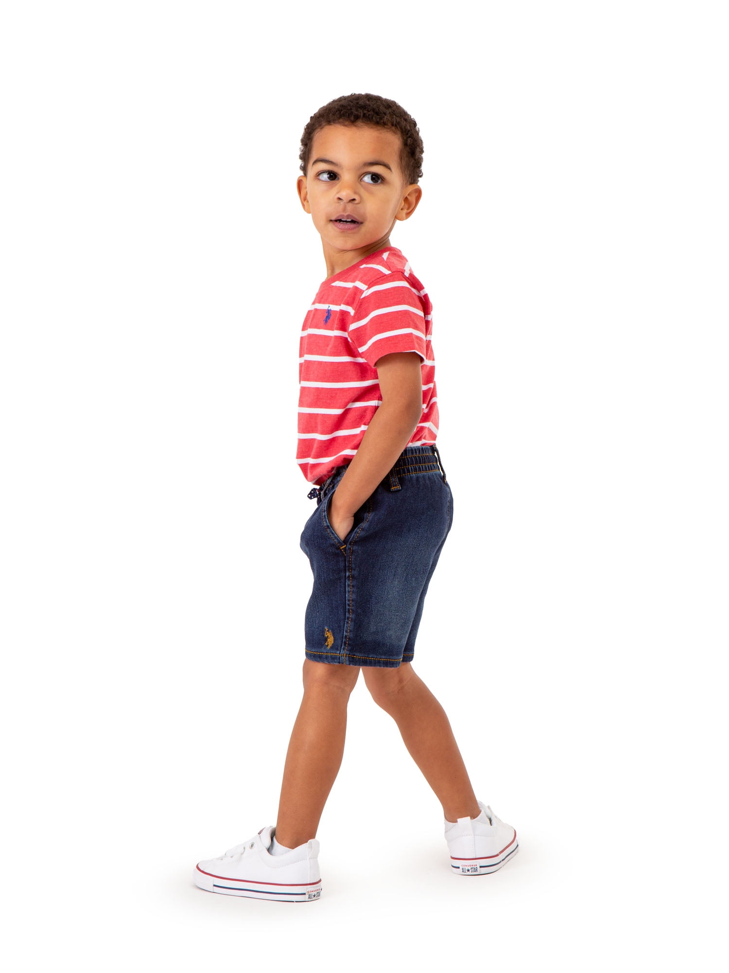 تی شرت پسرانه 31053 سایز 2 تا 8 سال مارک US POLO ASSN