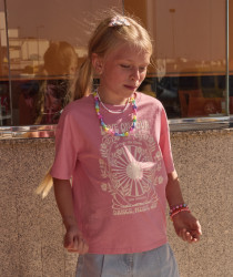 تی شرت دخترانه 31023 سایز 6 تا 12 سال کد 9 مارک VertBaudet
