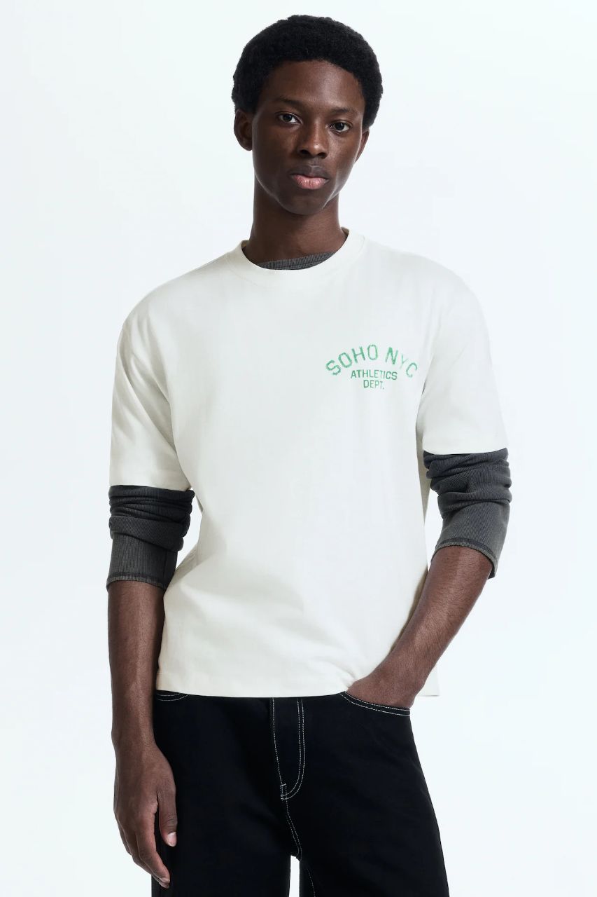 تی شرت مردانه 31080 مارک H&M