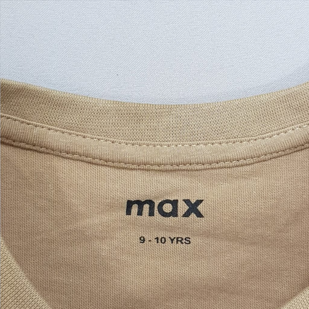 تی شرت پسرانه 31219 سایز 8 تا 16 سال مارک MAX