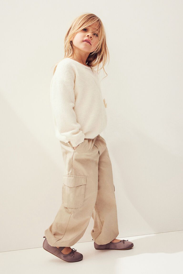 شلوار دخترانه 30898 سایز 2 تا 12 سال مارک H&M   *