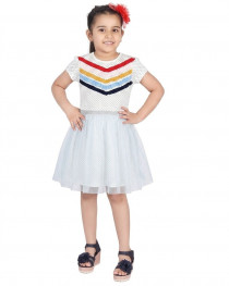 سارافون دخترانه 31278 سایز 4 تا 9 سال مارک RHYTHM