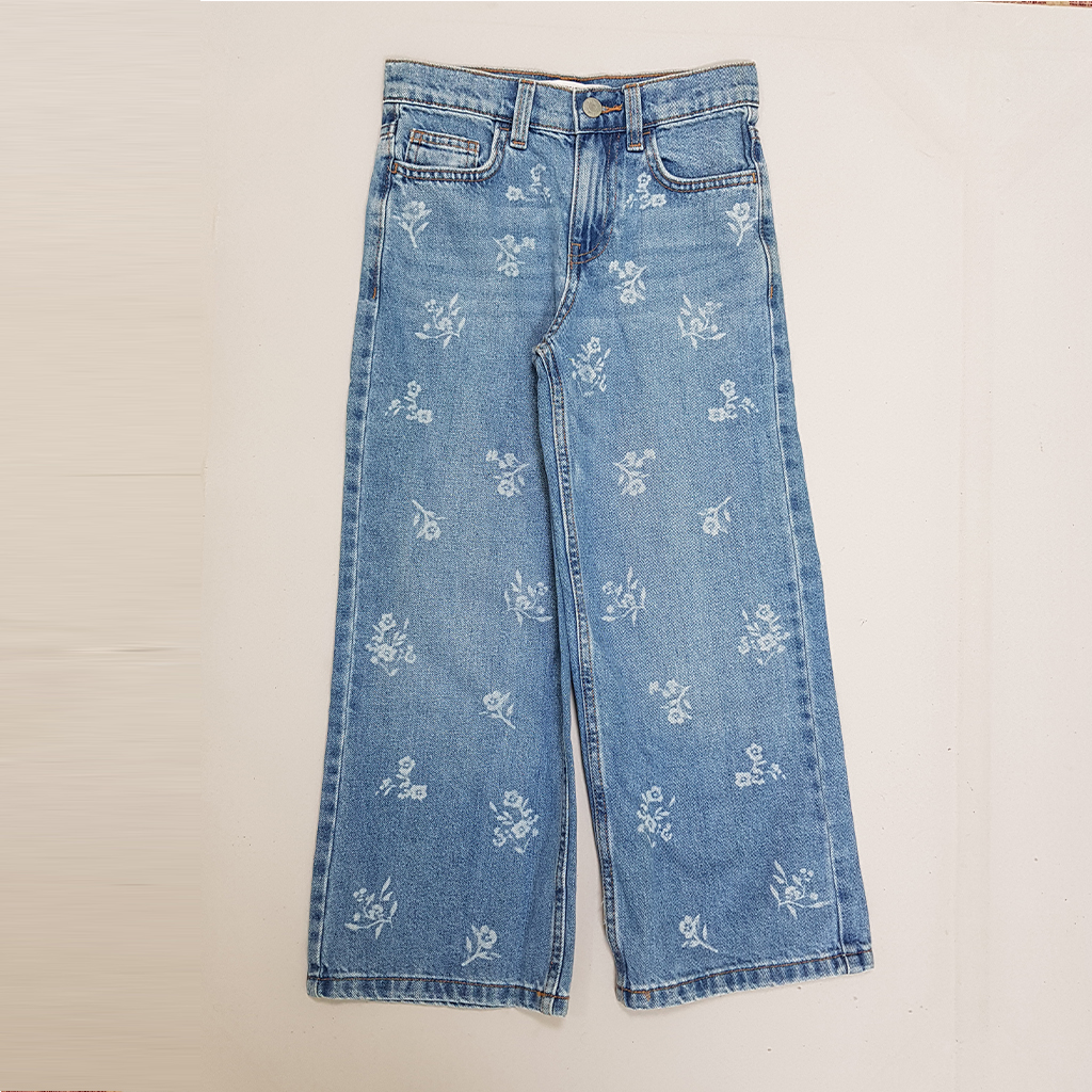 شلوار جینز دخترانه 31130 سایز 7 تا 15 سال مارک Denim Co