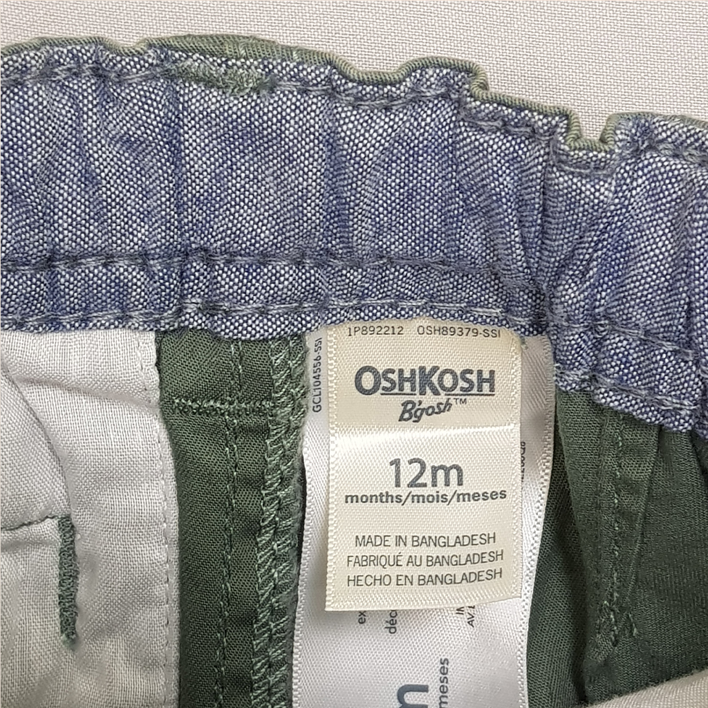 شلوار کتان پسرانه 29975 سایز 12 ماه تا 14 سال کد 3 مارک Oshkosh   *