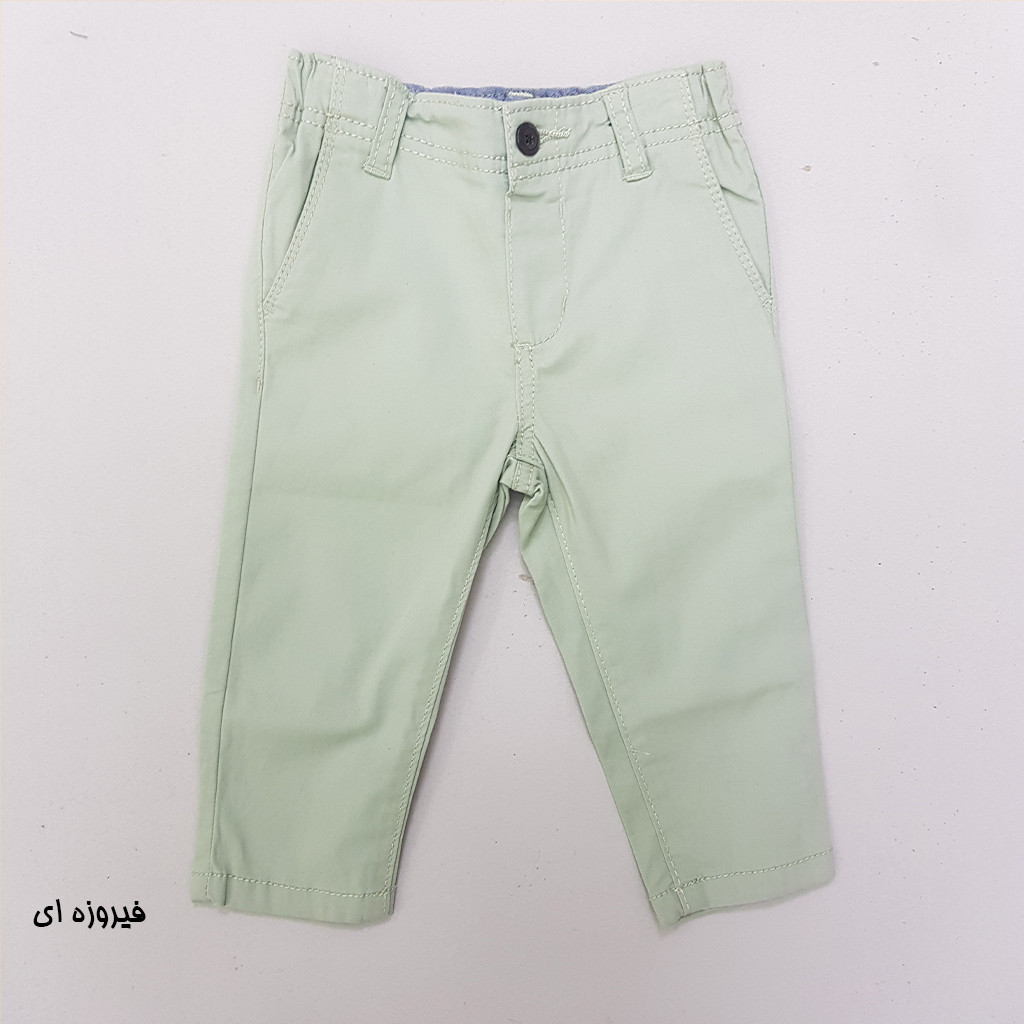 شلوار کتان پسرانه 29975 سایز 12 ماه تا 14 سال کد 3 مارک Oshkosh   *
