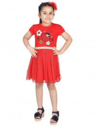 سارافون دخترانه 31279 سایز 4 تا 9 سال مارک  RHYTHM