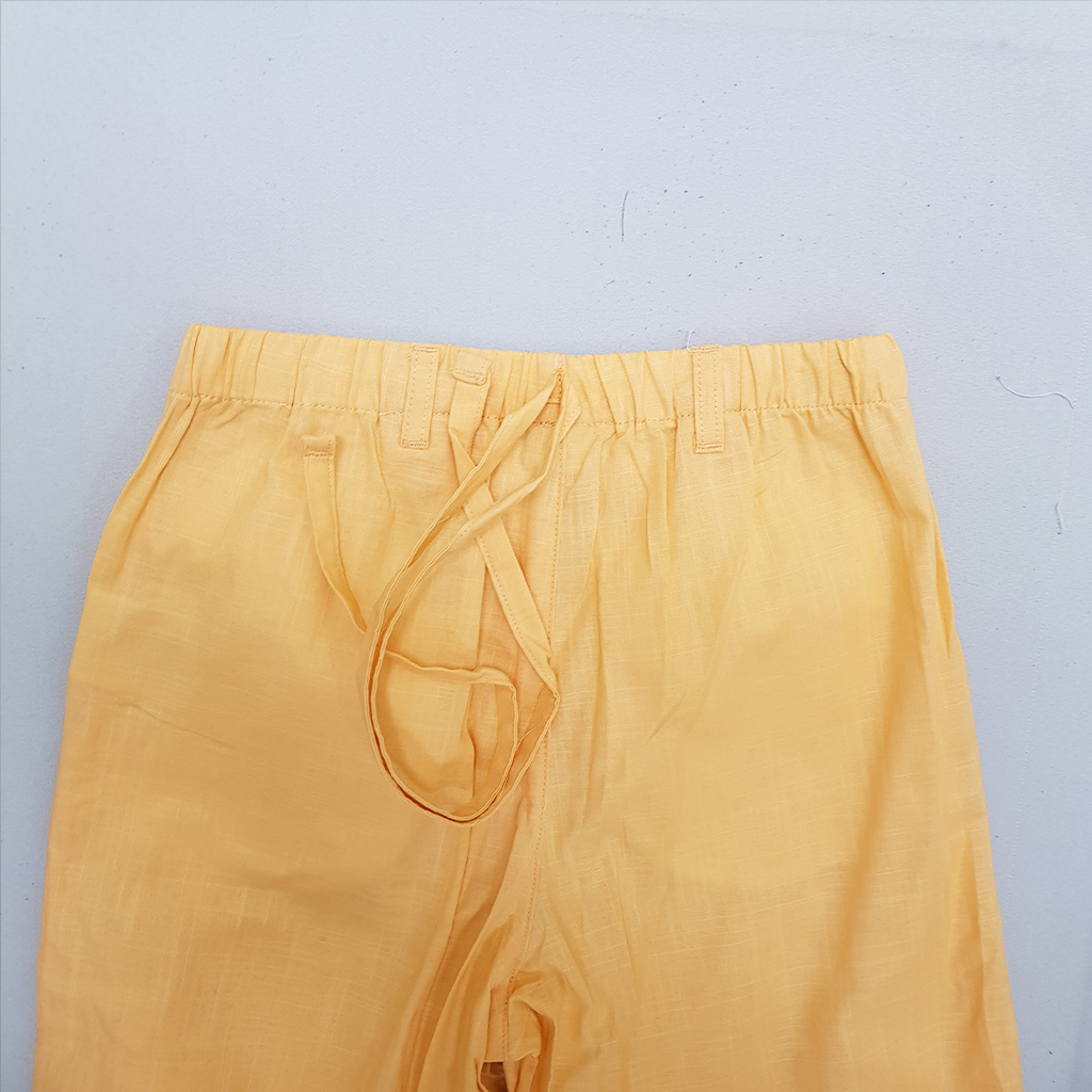 شلوار کتان دخترانه 31198 سایز 6 تا 13 سال کد 2 مارک LC WAIKIKI