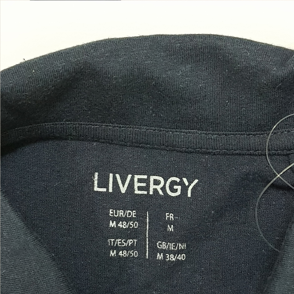 تی شرت یقه دار مردانه 31263 مارک LIVERGY
