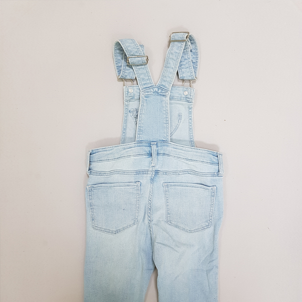 پیشبندار جینز دخترانه 31215 سایز 1.5 تا 10 سال مارک H&M