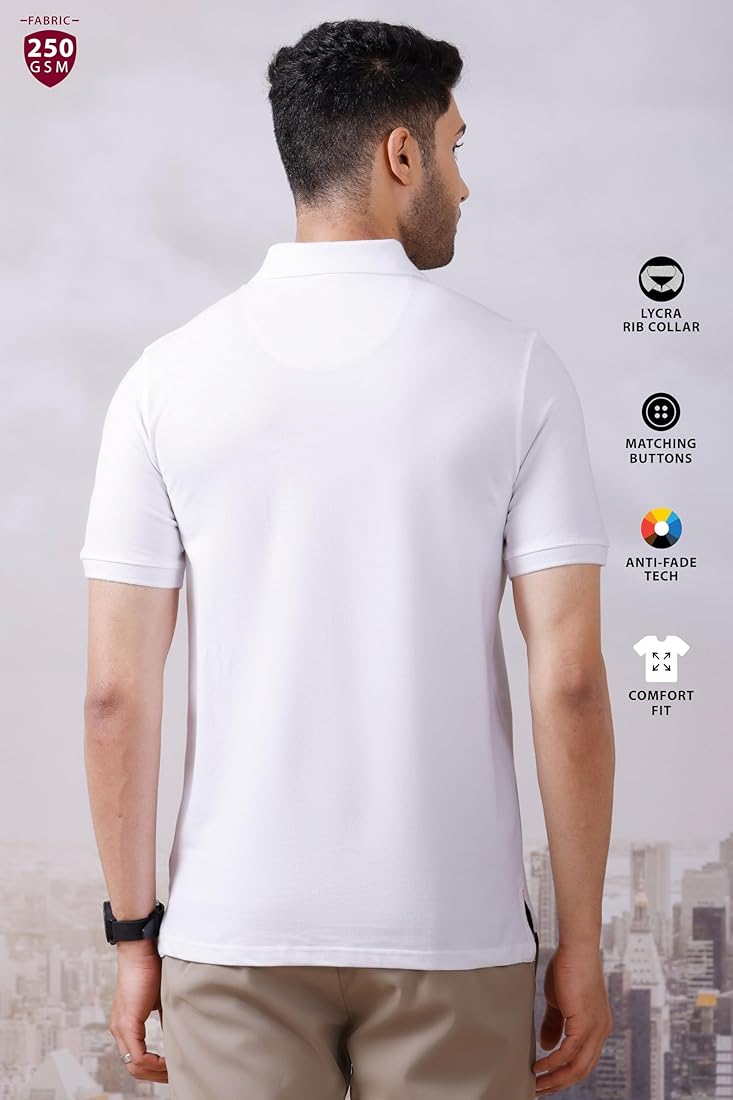 تی شرت یقه دار مردانه 31241 کد 3