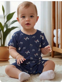 رامپر پسرانه 31274 سایز بدوتولد تا 18 ماه مارک Juniors   *