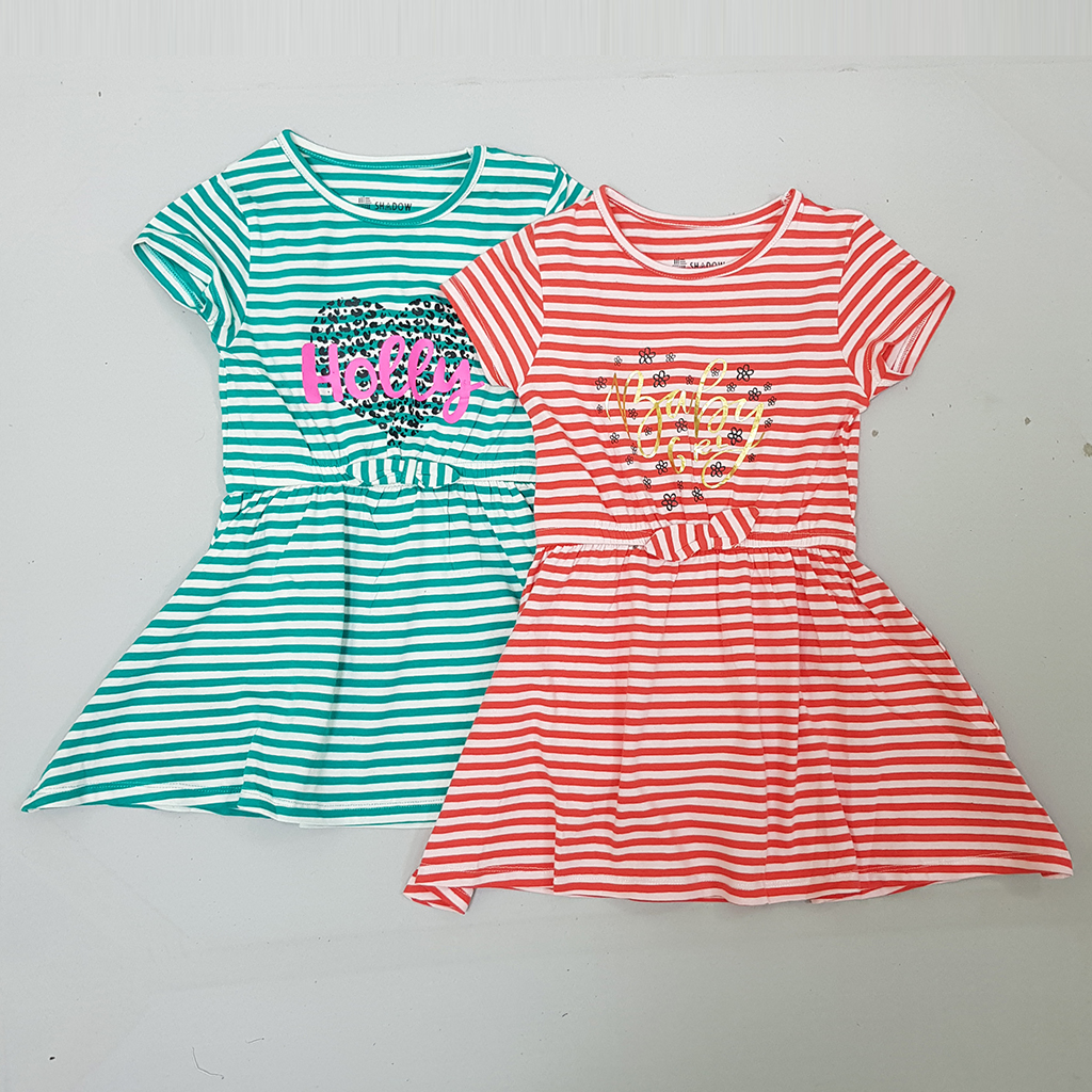 سارافون دخترانه 31288 سایز 2 تا 12 سال کد 1 مارک Sh Dow Kids   *