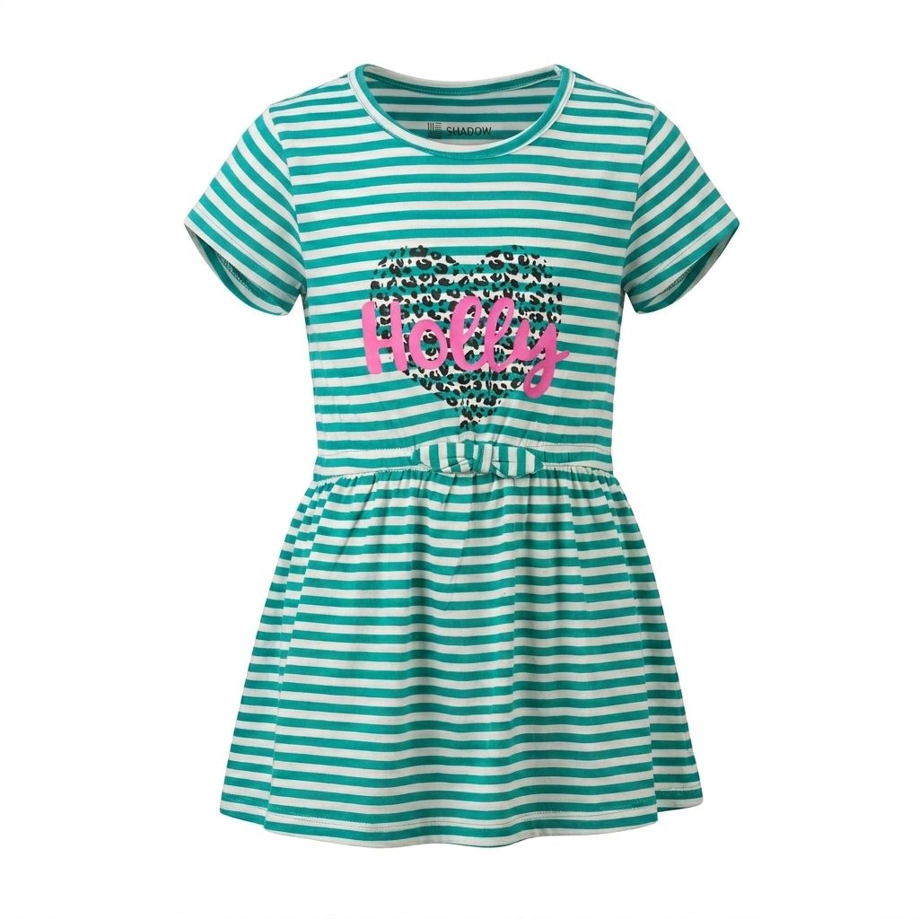 سارافون دخترانه 31288 سایز 2 تا 12 سال کد 1 مارک Sh Dow Kids   *