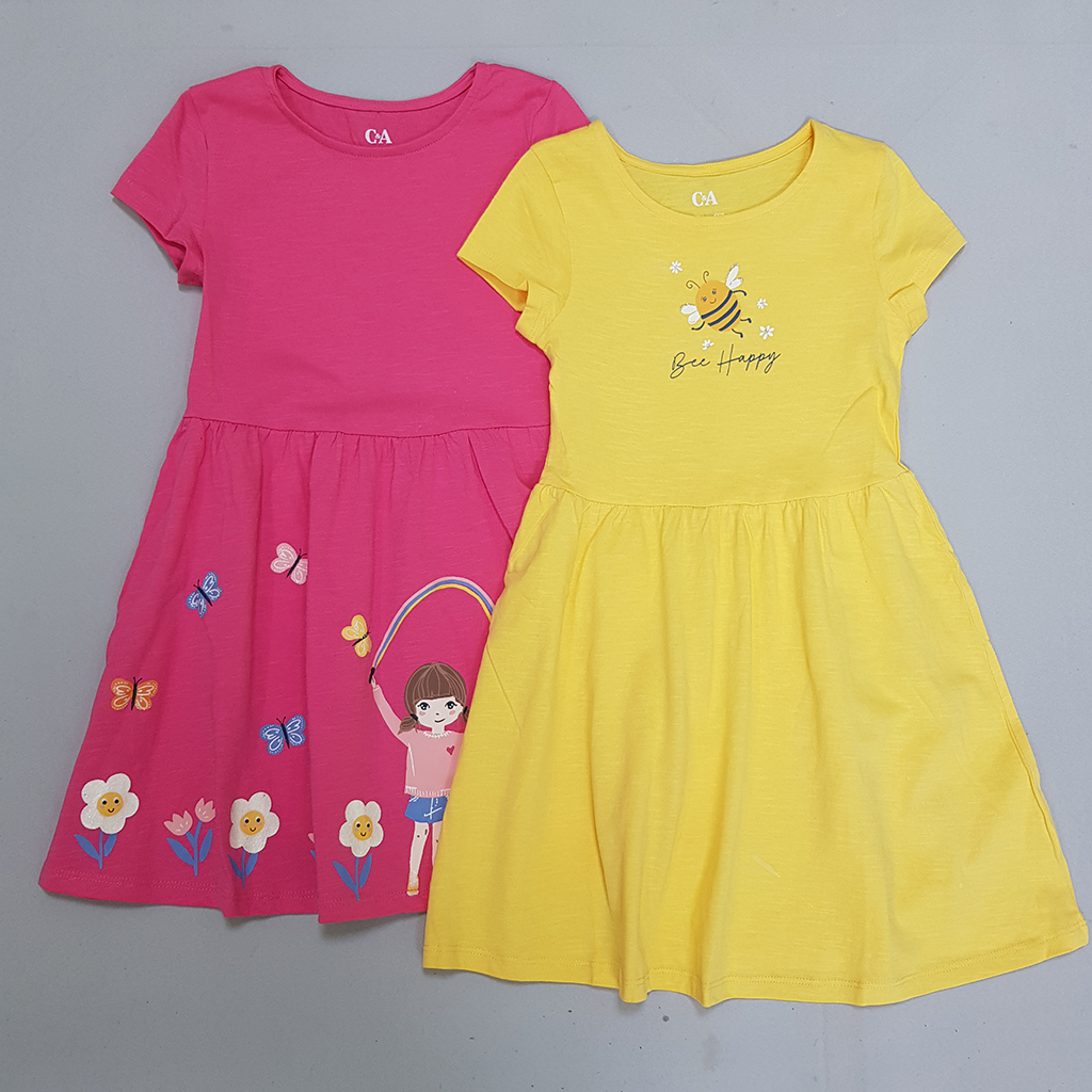 سارافون دخترانه 31288 سایز 2 تا 10 سال کد 8 مارک C&A