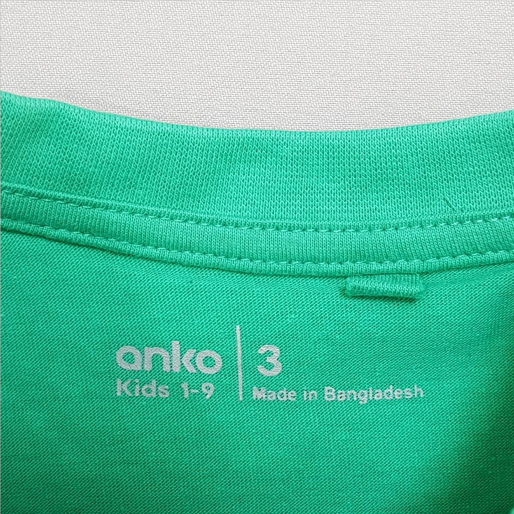 تی شرت پسرانه 31361 سایز 1 تا 8 سال مارک ANKO