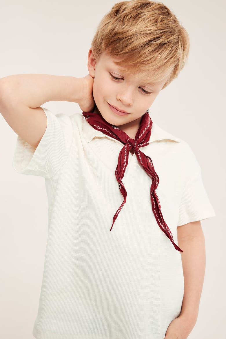 تی شرت یقه دار پسرانه 31369 سایز 1.5 تا 14 سال کد 1 مارک Kappahi
