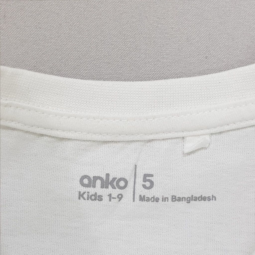 تی شرت دخترانه 31359 سایز 1 تا 9 سال کد 1 مارک Anko