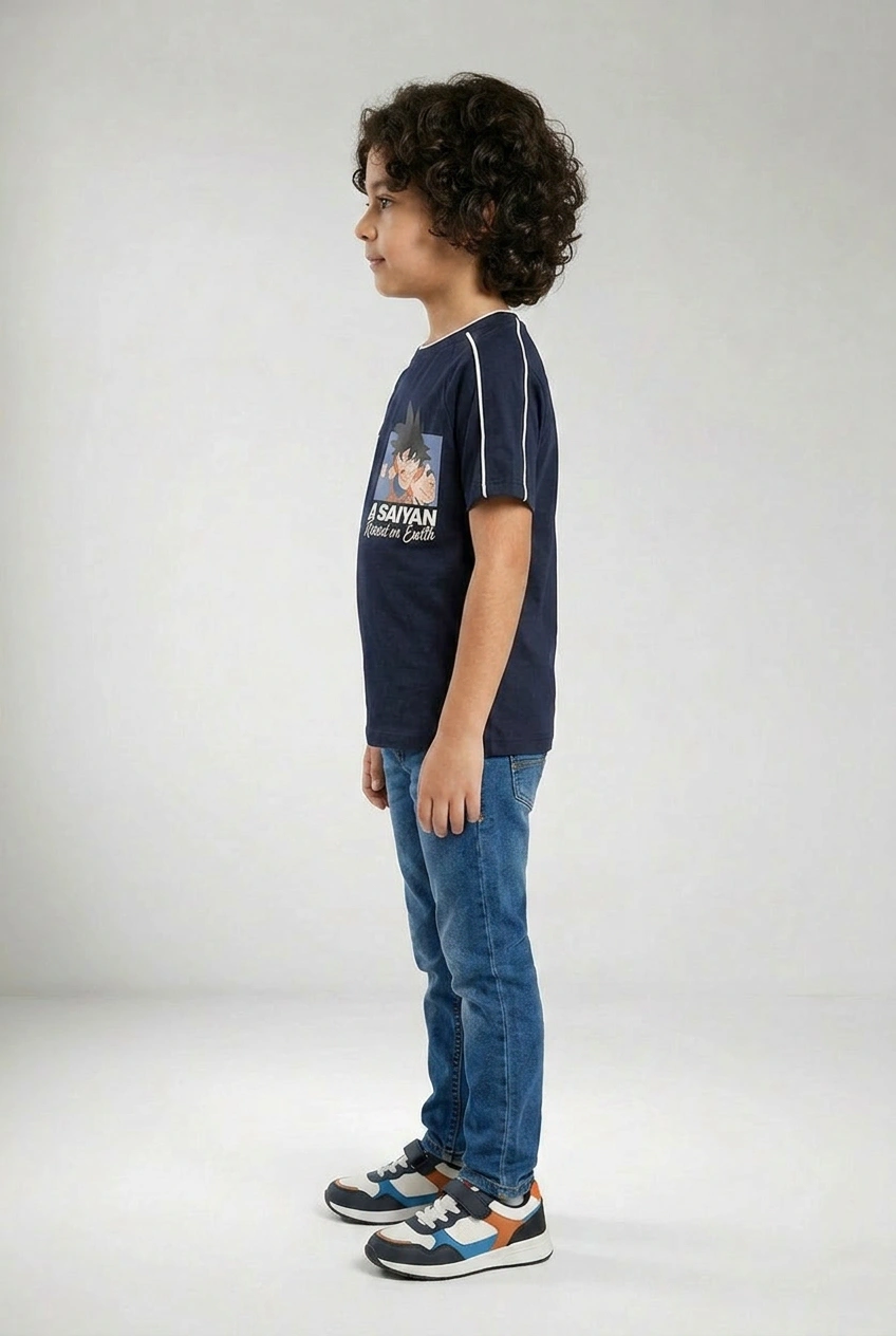 تی شرت پسرانه 31353 سایز 4 تا 14 سال مارک Lefties Kids