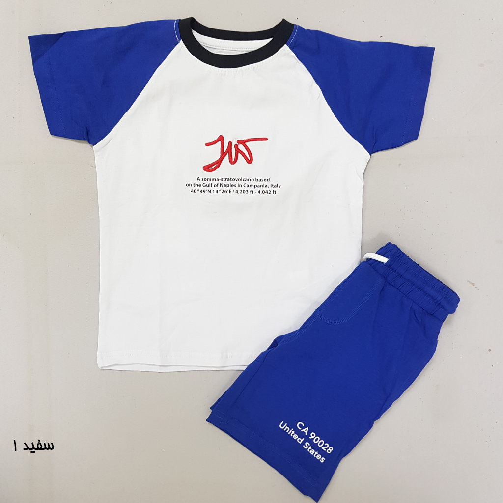 ست پسرانه 31336 سایز 2 تا 12 سال کد 1 مارک ZARA